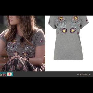ASO Aria Montgomery PLL Beaded Top size 10